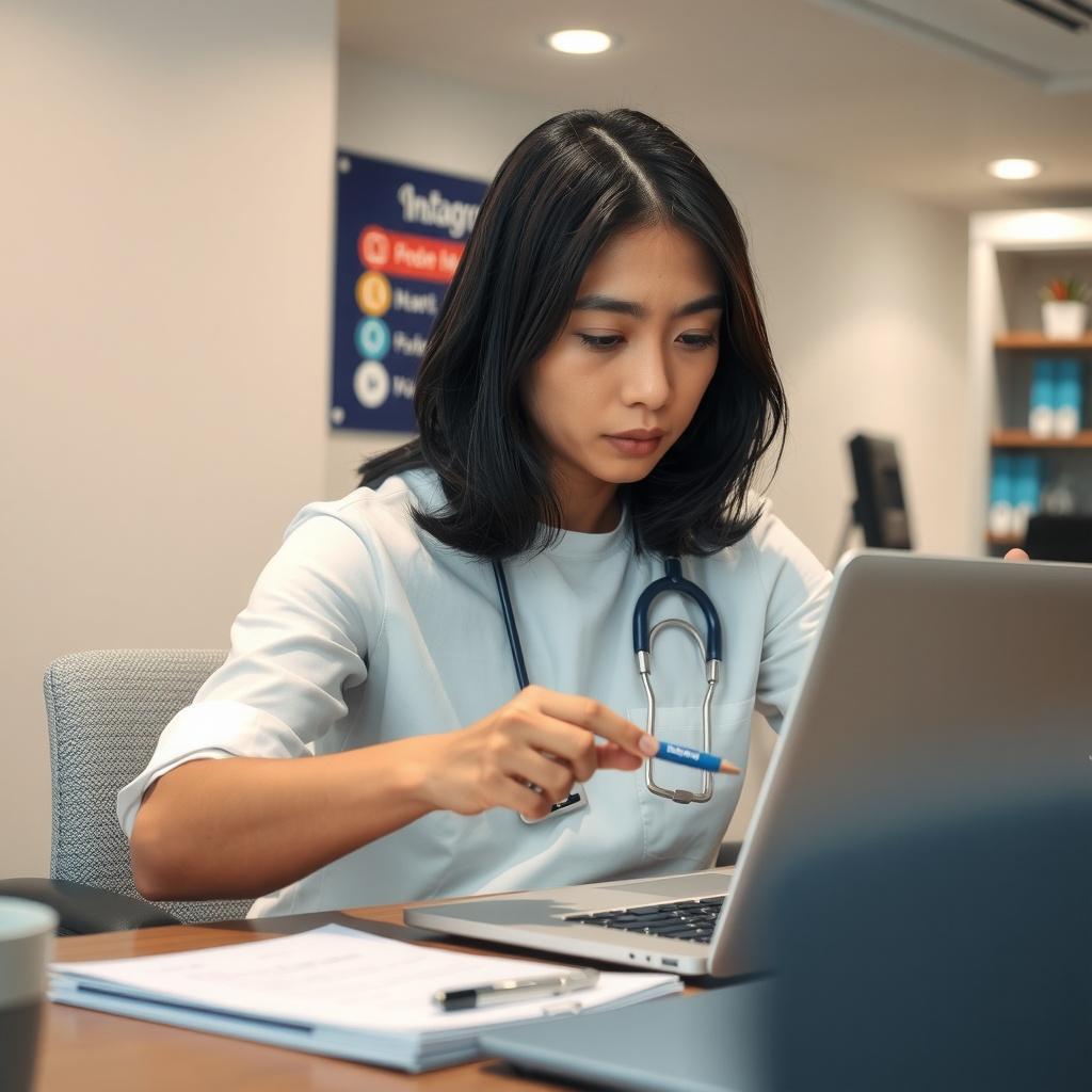 hospital sns marketing comparison of instagram and blog