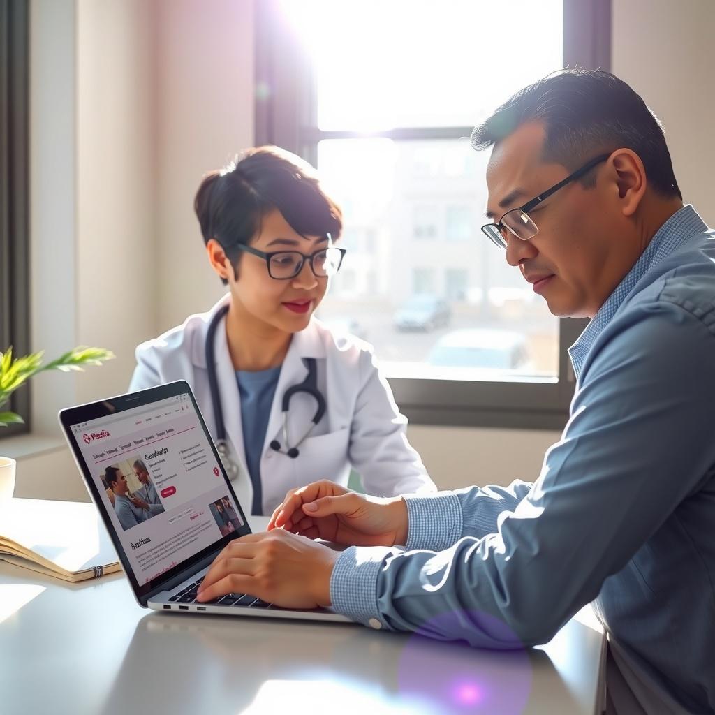 summary of key elements for hospital website creation